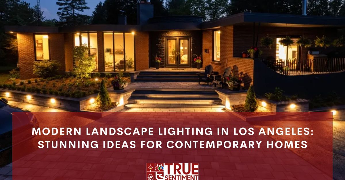 modern landscape lighting in los angeles stunning ideas for contemporary homes
