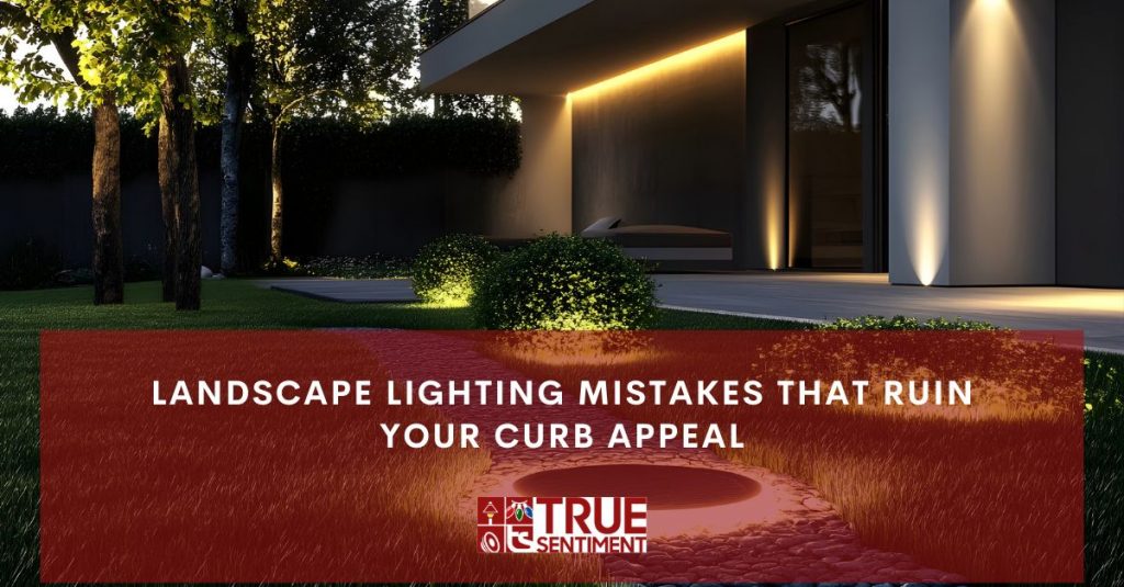landscape lighting mistakes that ruin your curb appeal